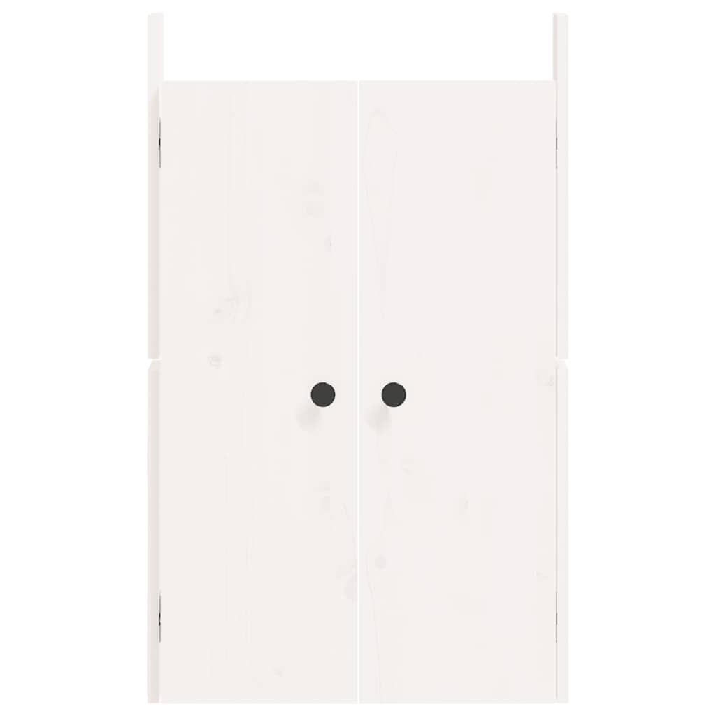 Outdoor Kitchen Doors "MEPPEL" 2 pcs White 50x9x82 cm
