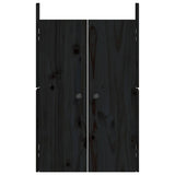 Outdoor Kitchen Doors MEPPEL Black 50x9x82 cm Solid Wood Pine