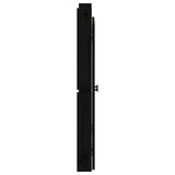 Outdoor Kitchen Doors MEPPEL Black 50x9x82 cm Solid Wood Pine