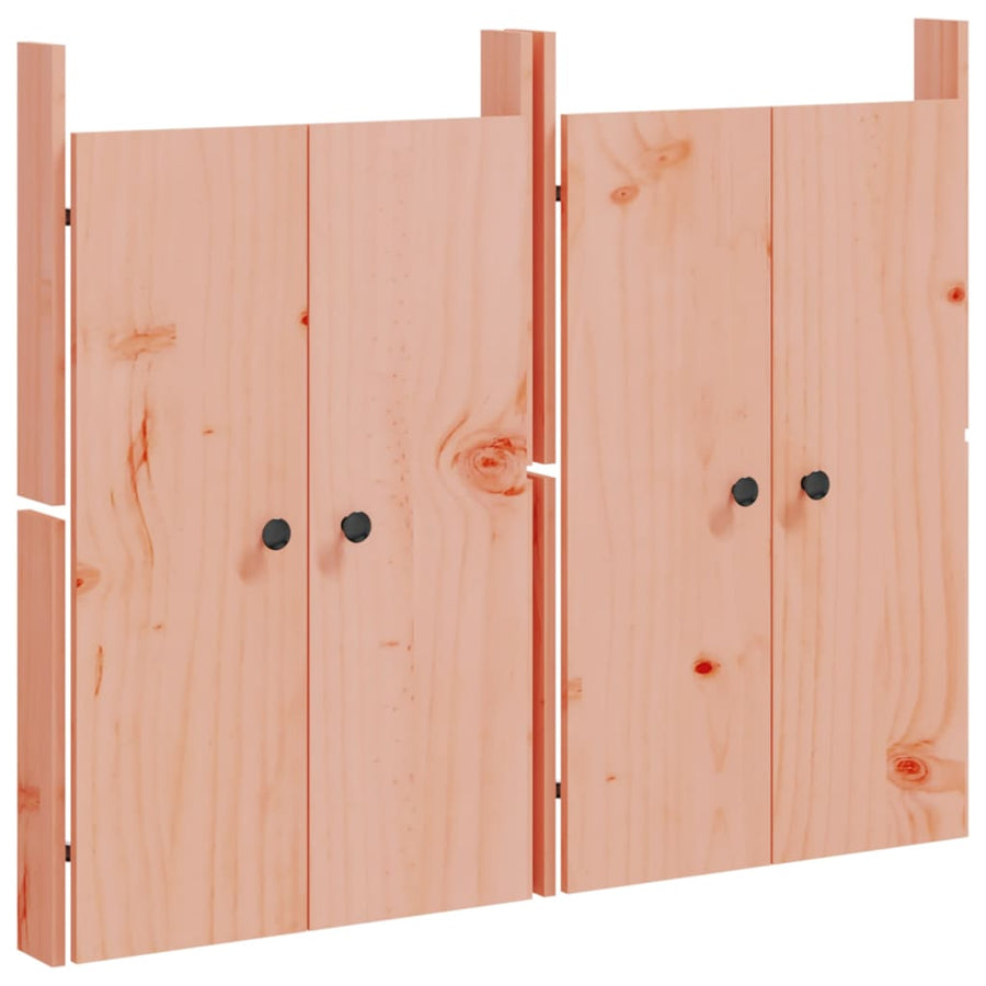 Outdoor Kitchen Doors MEPPEL 2 pcs 50x9x82 cm Solid Wood Douglas