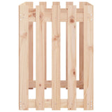 Garden Raised Bed with Fence Design 100x50x70 cm Solid Wood Pine