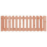 Garden Raised Bed with Fence Design 150x50x50 cm Solid Wood Douglas