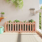 Garden Raised Bed with Fence Design 150x50x50 cm
