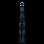 Christmas Tree Light 320 LEDs Cold White 375 cm