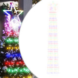 Christmas Tree Light 320 LEDs Colourful 375 cm - Front View
