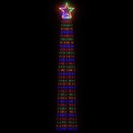 Christmas Tree Light 320 LEDs Colourful 375 cm