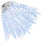Christmas Icicle Light 200 LEDs Cold White 20 m Acrylic PVC