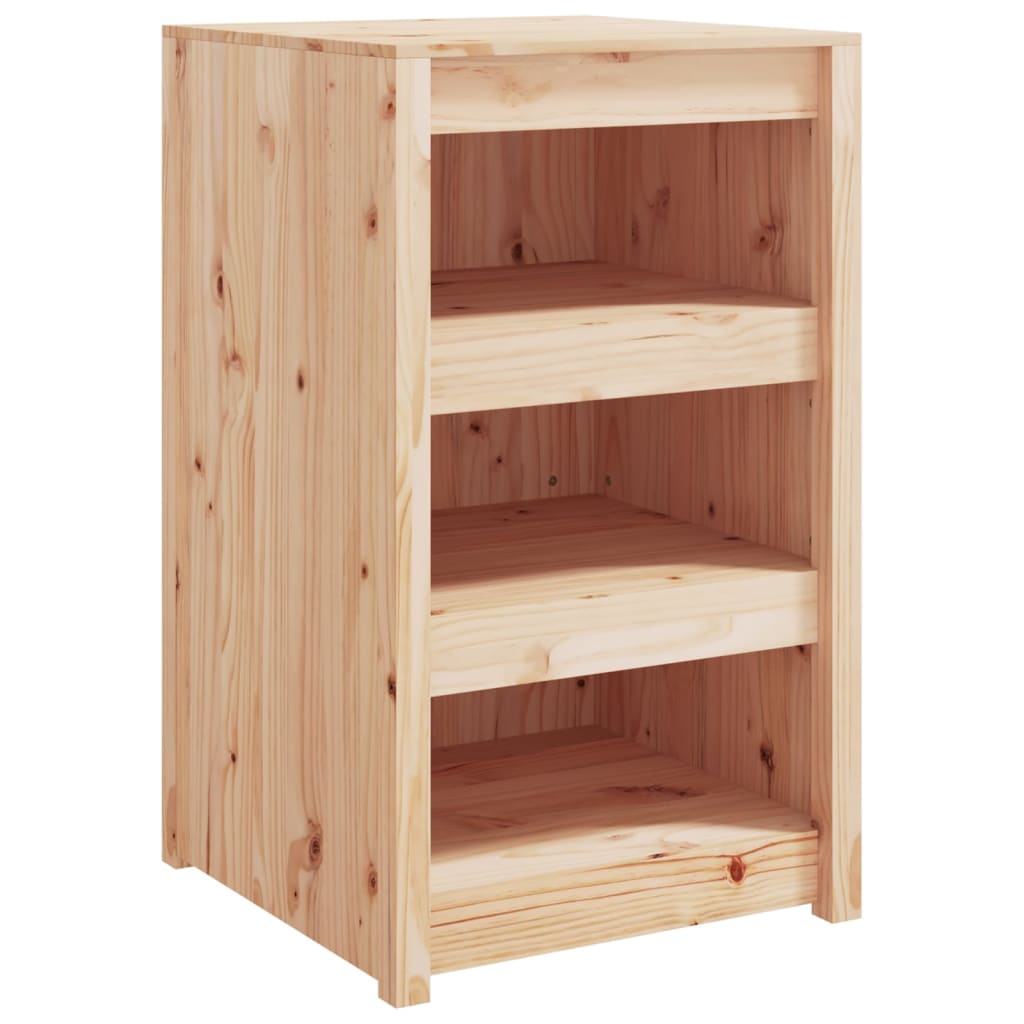 Outdoor Kitchen Cabinets MEPPEL 2 pcs Solid Wood Pine