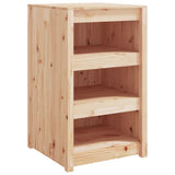 Outdoor Kitchen Cabinets MEPPEL 2 pcs Solid Wood Pine - Top-Down View
