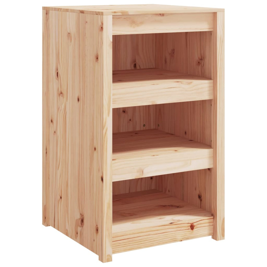 Outdoor Kitchen Cabinets MEPPEL 2 pcs Solid Wood Pine
