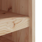 Outdoor Kitchen Cabinets MEPPEL 2 pcs Solid Wood Pine