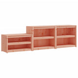 Outdoor Kitchen Cabinets MEPPEL 3 pcs Solid Wood Douglas