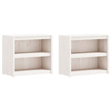 Outdoor Kitchen Cabinets MEPPEL 4 pcs White Solid Wood Pine