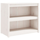 Outdoor Kitchen Cabinets MEPPEL 4 pcs White Solid Wood Pine