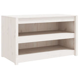 Outdoor Kitchen Cabinets MEPPEL 4 pcs White Solid Wood Pine