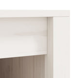 Outdoor Kitchen Cabinets MEPPEL 3 pcs White Solid Wood Pine - Extra Image