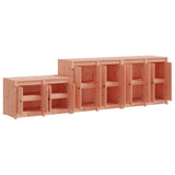 Outdoor Kitchen Cabinets MEPPEL 3 pcs Solid Wood Douglas