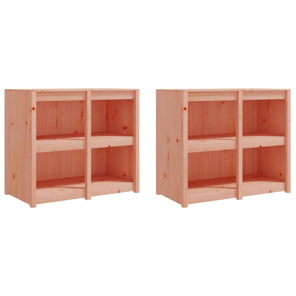 Outdoor Kitchen Cabinets MEPPEL 3 pcs Solid Wood Douglas