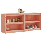 Outdoor Kitchen Cabinets MEPPEL 2 pcs Solid Wood Douglas