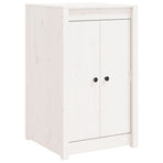 Outdoor Kitchen Cabinet MEPPEL White Solid Wood Pine