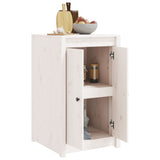 Outdoor Kitchen Cabinet MEPPEL White Solid Wood Pine