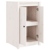 Outdoor Kitchen Cabinet MEPPEL White Solid Wood Pine - Top-Down View