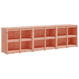Outdoor Kitchen Cabinets MEPPEL 3 pcs Solid Wood Douglas