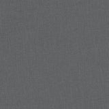 Tub Chair with Footstool Dark Grey Fabric