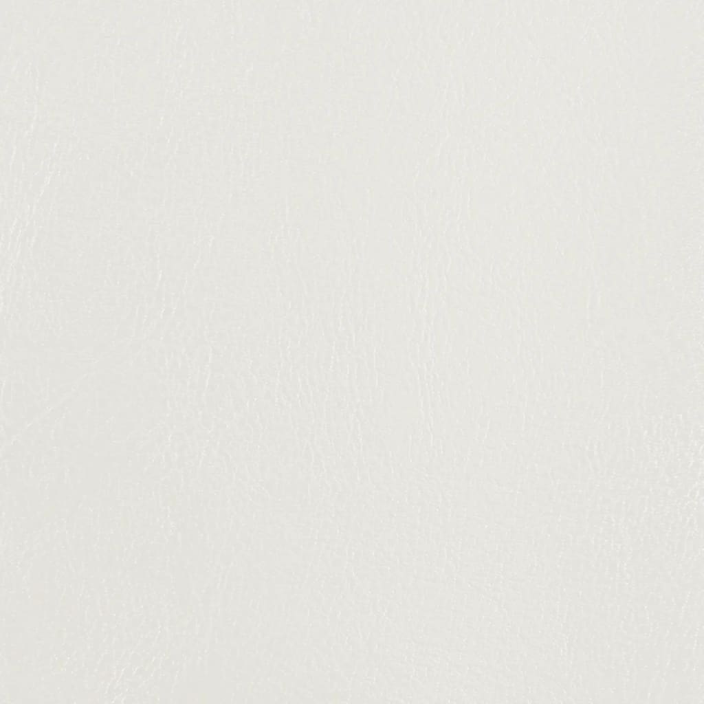 Tub Chair White Faux Leather