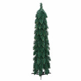 Artificial Pre-lit Christmas Tree with 30 LEDs 60 cm - Top-Down View