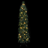 Artificial Pre-lit Christmas Tree with 80 LEDs 150 cm - Front View
