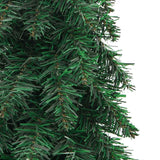 Artificial Pre-lit Christmas Tree with 100 LEDs 180 cm - Rear View