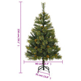 Artificial Hinged Christmas Tree with Cones 150 cm - Extra Image