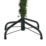 Artificial Hinged Christmas Tree with Cones and Berries 150 cm - Rear View