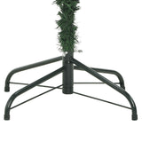 Artificial Hinged Christmas Tree with Cones and Berries 180 cm - Rear View