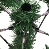 Artificial Hinged Christmas Tree with Cones and Berries 180 cm - Close-Up Angle