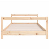 Kids Bed Frame 90x190 cm Solid Wood Pine - Top-Down View