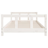 Kids Bed Frame White 90x190 cm Solid Wood Pine