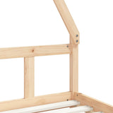Kids Bed Frame 90x190 cm Solid Wood Pine