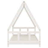 Kids Bed Frame White 90x190 cm Solid Wood Pine