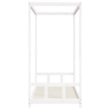 Kids Bed Frame White 90x190 cm Solid Wood Pine
