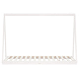 Kids Bed Frame White 90x190 cm Solid Wood Pine
