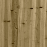 Garden Bench Gabion Design 103x31x42 cm Impregnated Wood Pine - Close-Up Angle