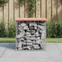Garden Bench Gabion Design 43x44x42 cm Solid Wood Douglas