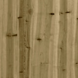 Garden Bench Gabion Design 183x41x60.5 cm Impregnated Wood Pine - Close-Up Angle