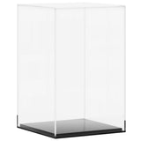 Display Box Transparent 14x14x22 cm Acrylic - Front View