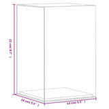 Display Box Transparent 14x14x22 cm Acrylic