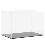 Display Box Transparent 56x36x37 cm Acrylic - Front View