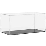 Display Box Transparent 24x12x11 cm Acrylic - Front View