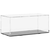 Display Box Transparent 34x16x14 cm Acrylic - Front View